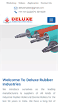Mobile Screenshot of deluxerubber.com